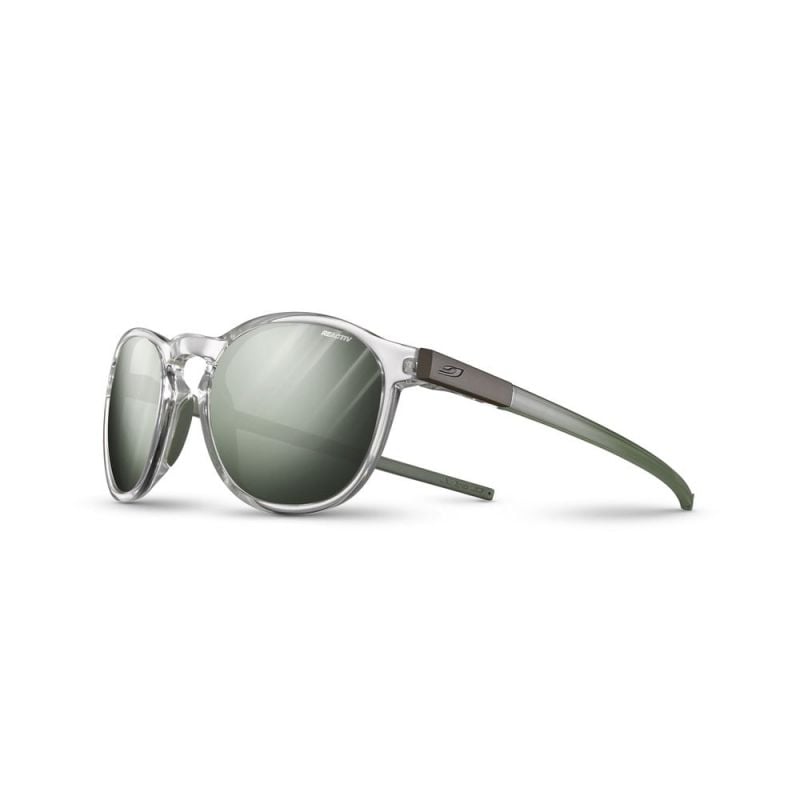 Sonnenbrille Julbo SHINE (BRILLANT CRISTAL/KAKI REACTIV Glare Control 1-3) Kat. 1-3