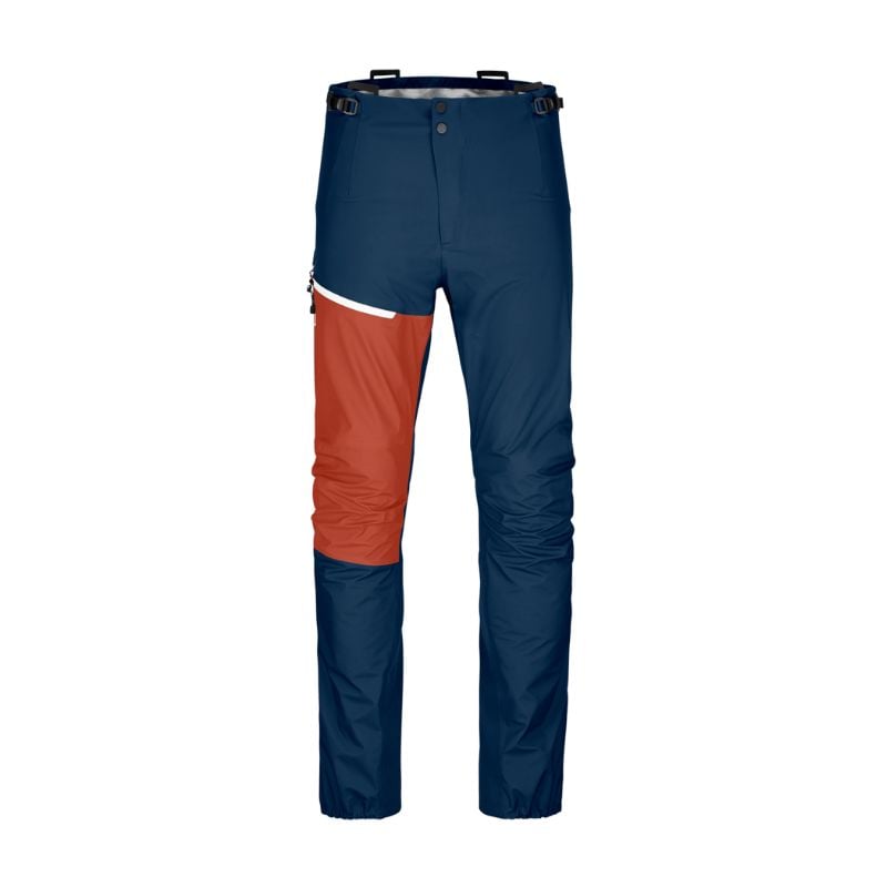 Vattentäta byxor Ortovox Westalpen 3L light pants (Deep Ocean) herr