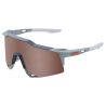 100% SPEEDCRAFT - Soft Tact Stone Grey - HiPER Crimson Silver Spiegelende Lens ()