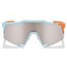 Occhiali da sole 100% SPEEDCRAFT (Soft Tact Two Tone - HiPER Silver Mirror Lens) Cat. 3