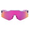 Zonnebril100% SPEEDCRAFT XS (Matwit - HiPER zilver spiegelglas) Cat. 3