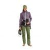 Women's fleece jacket Ortovox FLEECE RIB HOODY W (aquatic ice)