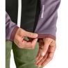 Women's fleece jacket Ortovox FLEECE RIB HOODY W (aquatic ice)