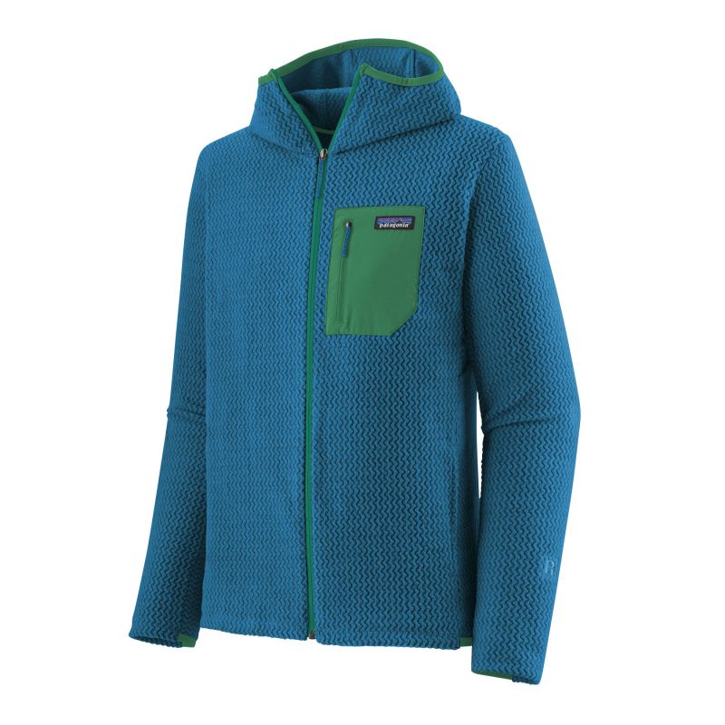 Forro polar para hombre Patagonia R1 Air Full-zip Hoody (Lagom Blue)