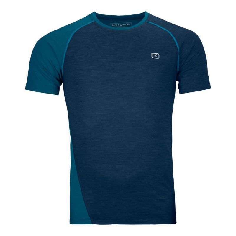 T-shirt Ortovox 120 Cool Tec Fast Upward (Diepzee) man