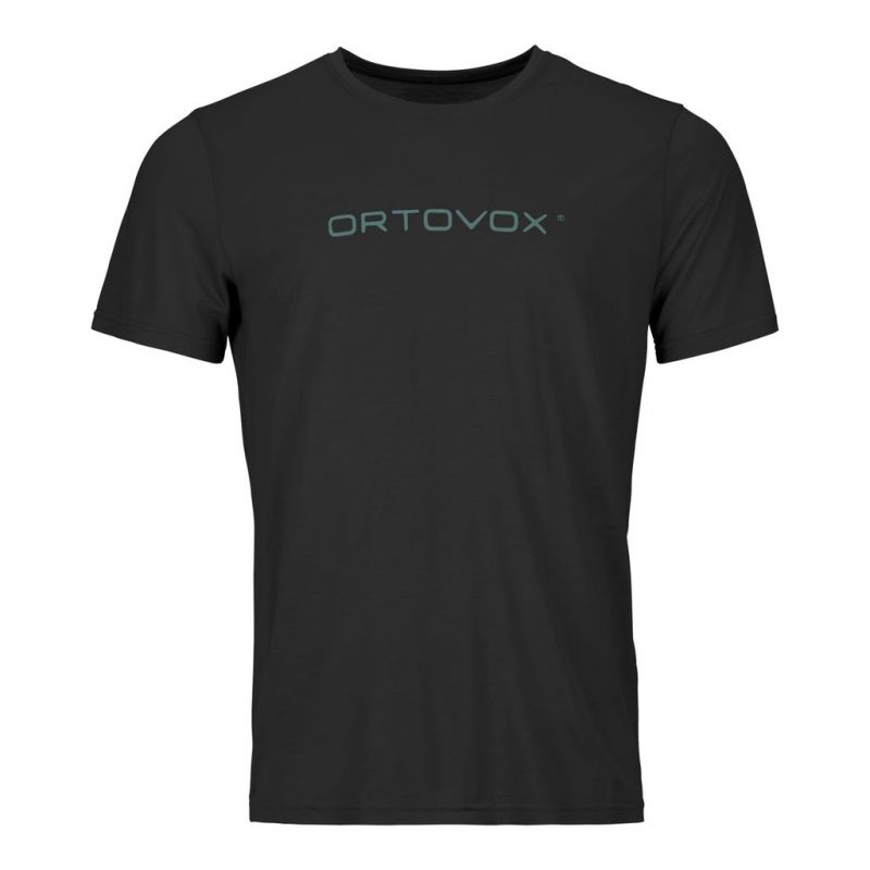 Camiseta Ortovox 150 COOL BRAND TS M (negro cuervo) hombre