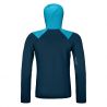 Ortovox FLEECE GRID HOODY M (bjergblå)