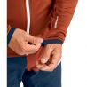 Ortovox FLEECE GRID HOODY M (blu montagna)
