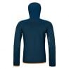 Ortovox FLEECE GRID HOODY M (dypt hav)