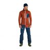 Ortovox FLEECE GRID HOODY M (dybt hav)