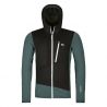Fleece Ortovox FLEECE GRID HOODY M (mountain blue) Mann