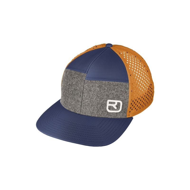 Ortovox LOGO AIR TRUCKER CAP (dypt hav)