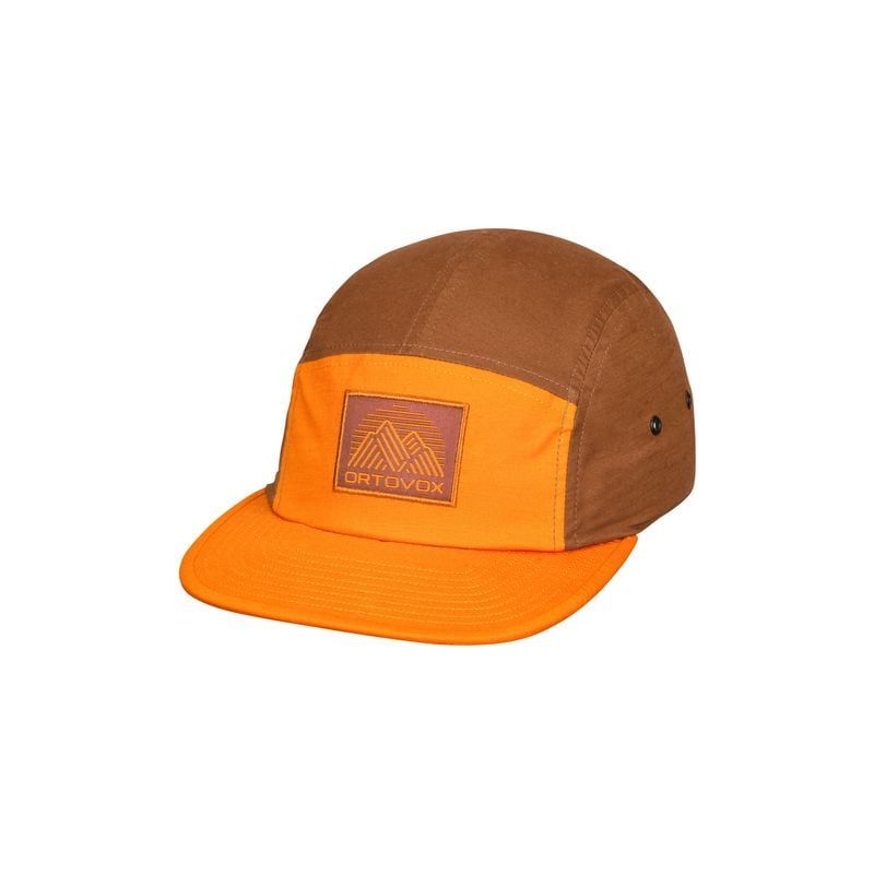 Ortovox Cappello a strisce MTN (marrone setola)