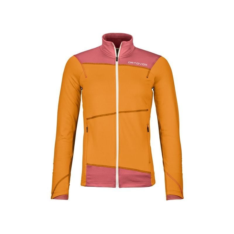 Veste polaire ORTOVOX FLEECE LIGHT JACKET W (autumn leaves) femme