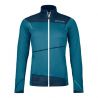 Donna Ortovox FLEECE LIGHT JACKET W (blu montagna) giacca in pile