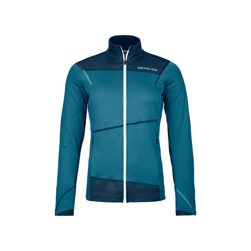 Women's fleece jacket Ortovox FLEECE LIGHT JACKET W (mountain blue)