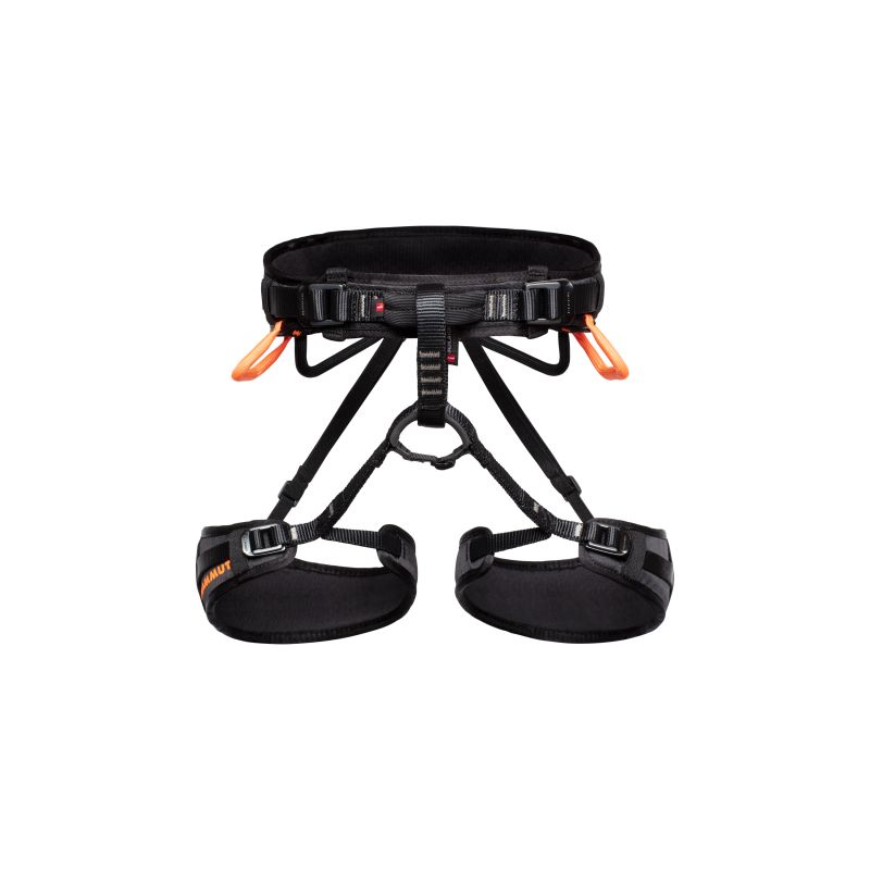 Mammut Ophir 4 Slide-sele (sort-sikkerhedsorange)