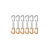 Mammut Sender Wire 12 cm 6-Pack Quickdraws (Wire Gate/Wire Gate.light grey-gold)