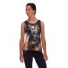 Mammut Massone Sport Canotta Donna Sender (nero-tangerino)