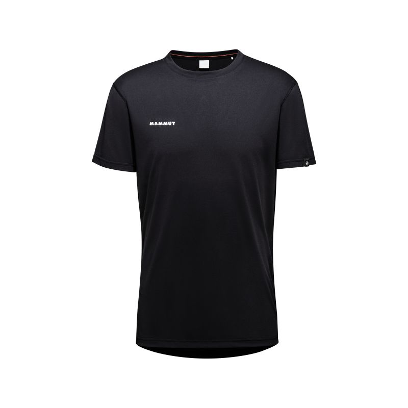 Klatre-T-skjorte Mammut Massone Sport T-skjorte menn (svart) menn