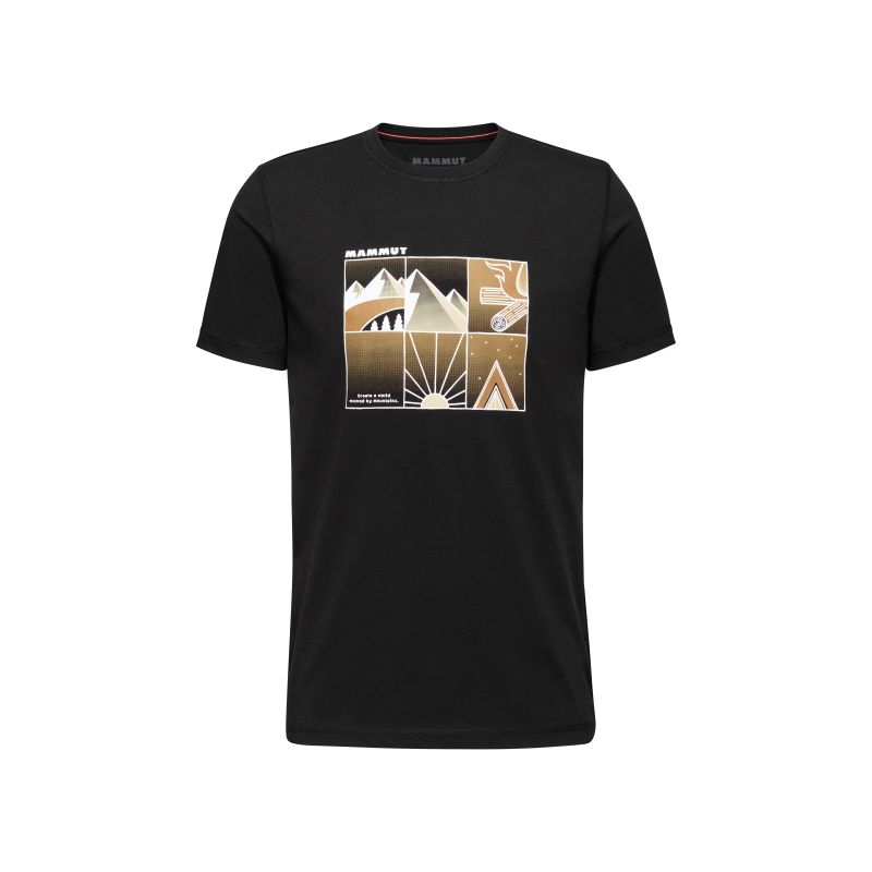 T-shirt Mammut Mammut Core T-shirt Men Outdoor (sort) Homme