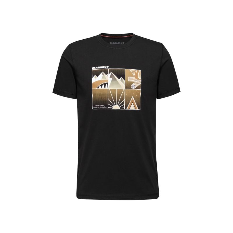 Tee-shirt MAMMUT Mammut Core T-Shirt Men Outdoor (black) Homme