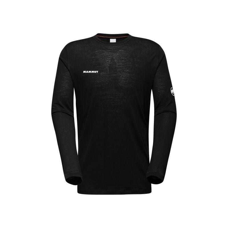 Heren-T-shirt Mammut Tree Wool FL Longsleeve (zwart)