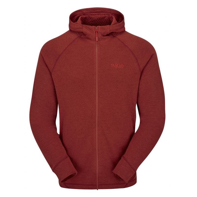 Herenritssweater Rab Nexus (Toscaans rood)