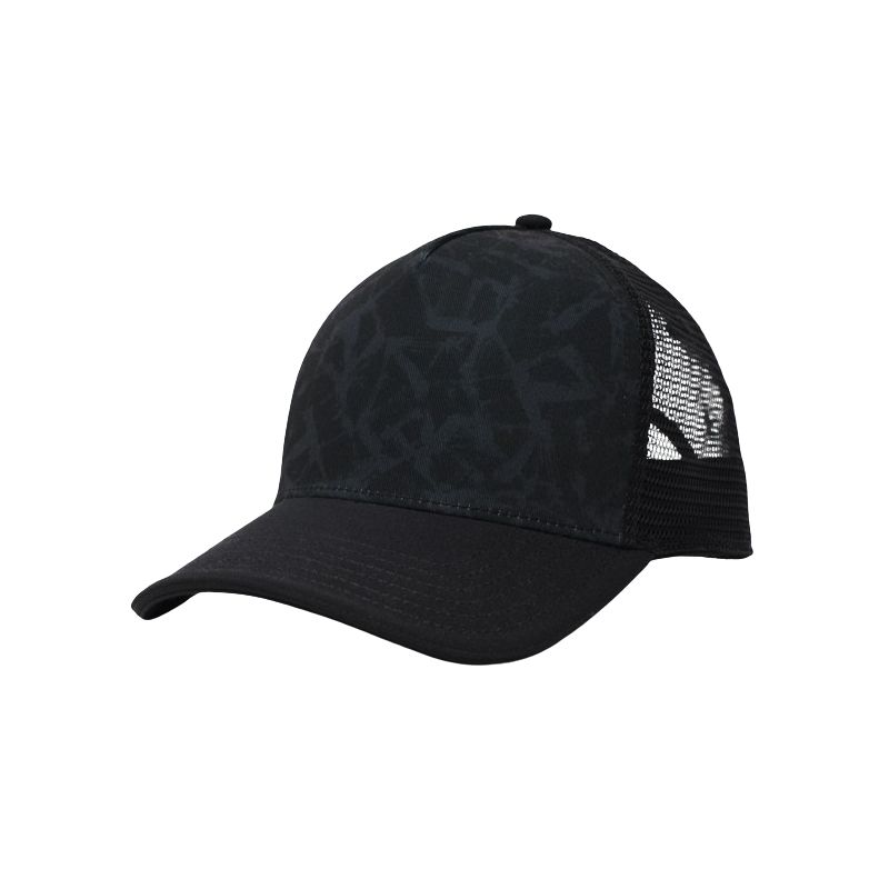 Cap Prana Lower Pines Trucker (sort krakeleret)