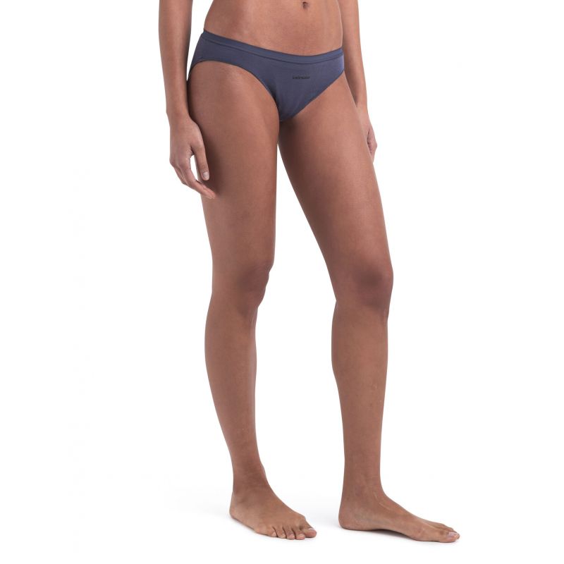 Braguitas Icebreaker Bikini Merino Core Mujer (GRAFITO)