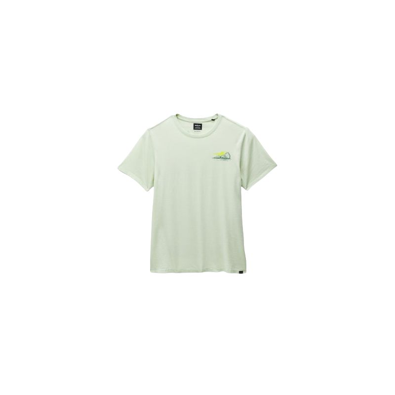 T-Shirt Prana Everyday Sessions SS Tee (Pale Aloe) Mann