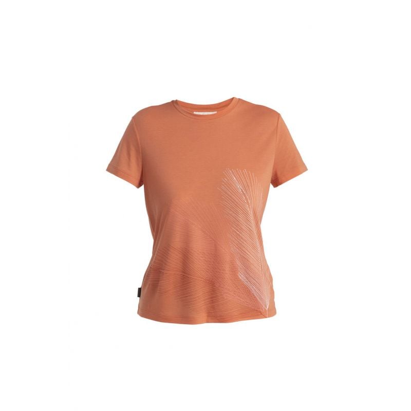 T-shirt ICEBREAKER Women Merino Core SS Tee Plume (EMBER) femme