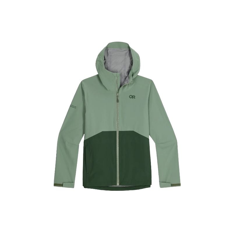 Jakke Outdoor Research STRATOBURST STRETCH RAIN JACKET M (Balsam/Grove) Herre