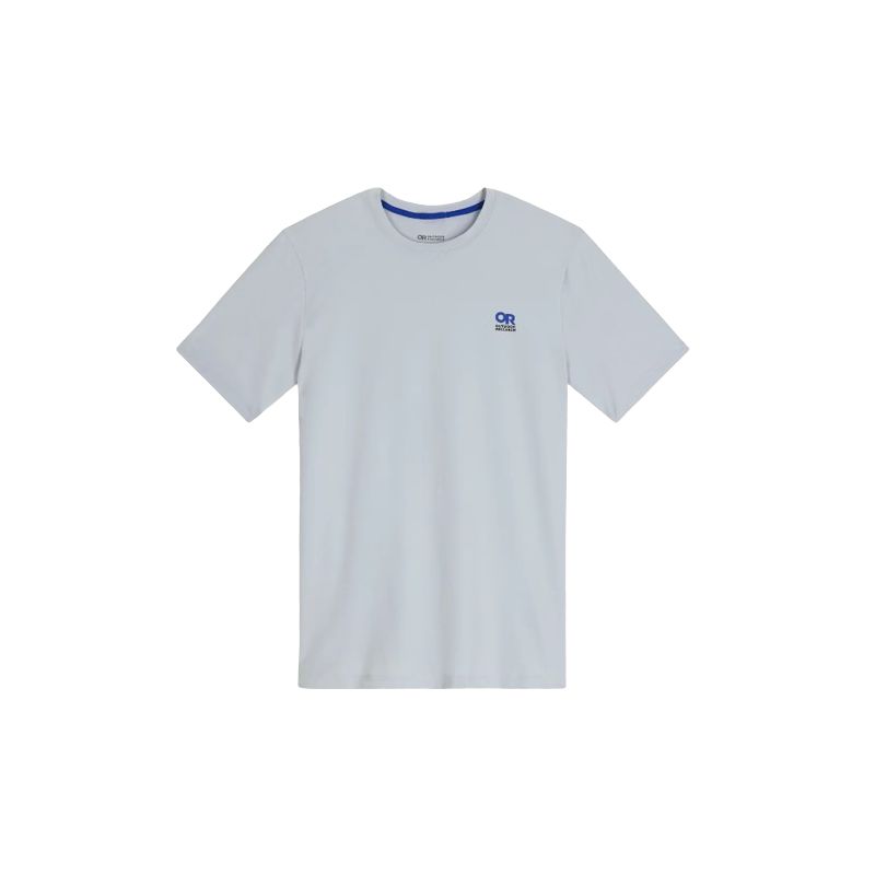 T-paita Outdoor Research ACTIVEICE SPECTRUM SUN T-SHIRT (Titanium) Miehet