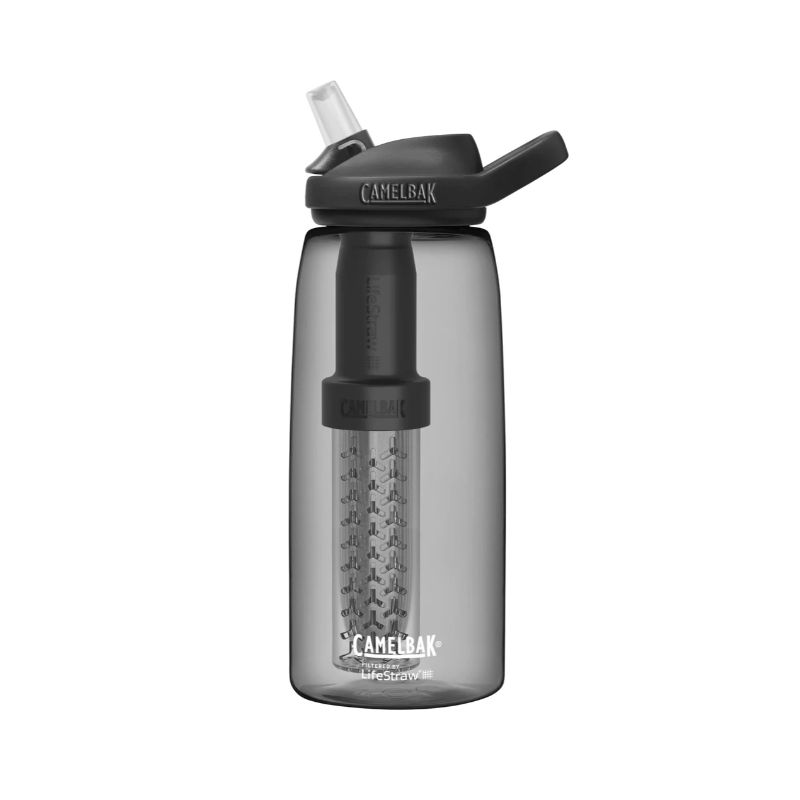 Vattenflaska CamelBak EDDY+ LIFESTRAW 1L (CHAROAL)