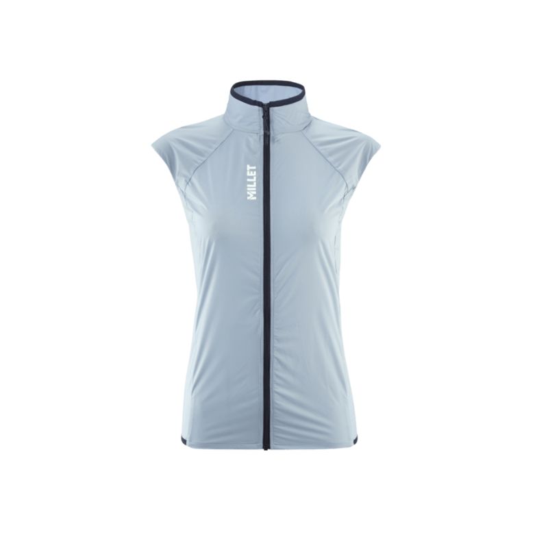 Women's running/Trail windbreaker Millet Intense LI V (Iceberg)