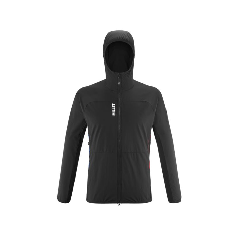 Chaqueta softshell para hombre Millet Trilogy Icon HD (Negro)