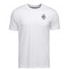 Miesten kiipeily T-paita Black Diamond Mono Pocket Short Sleeve Tee (Valkoinen)