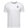 Climbing T-Shirt Black Diamond Mono Pocket Short Sleeve Tee (White) Man