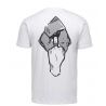 Maglietta da arrampicata da uomo Black Diamond Mono Pocket Short Sleeve Tee (Bianco)