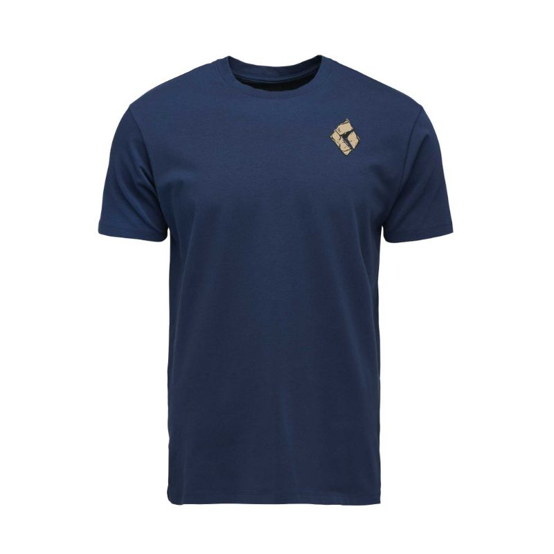 T-Shirt d'escalade BLACK DIAMOND Mono Pocket Short Sleeve Tee (Indigo) Homme