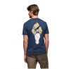 T-Shirt d'escalade BLACK DIAMOND Mono Pocket Short Sleeve Tee (White) Homme