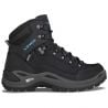 Women's hiking boot Lowa Renegade GTX Mid WS (asphalt/turquoise)