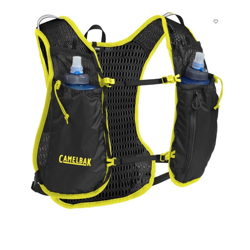 Chaleco de trail CamelBak TRAIL RUN VEST 7L (Negro/amarillo)