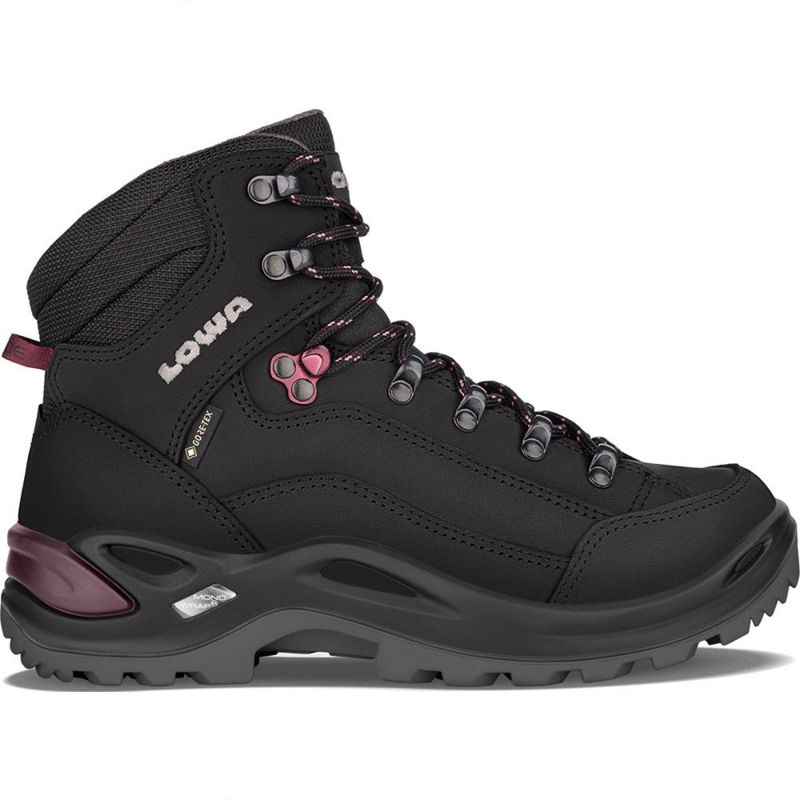 Scarpa da trekking da donna Lowa Renegade GTX Mid WS (nero/prugna)