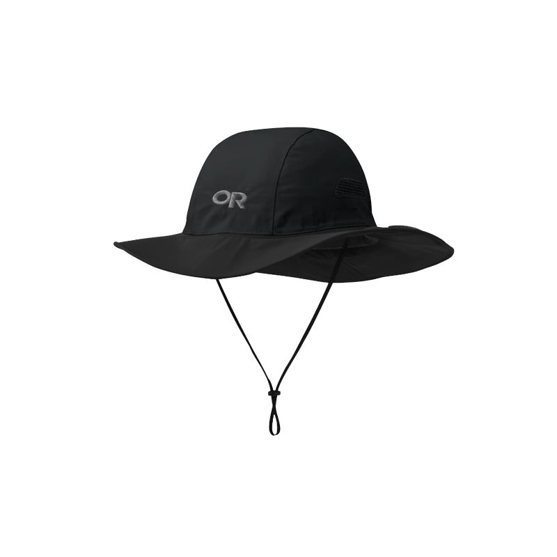 Hut Outdoor Research Seattle Rain Hat (Black)