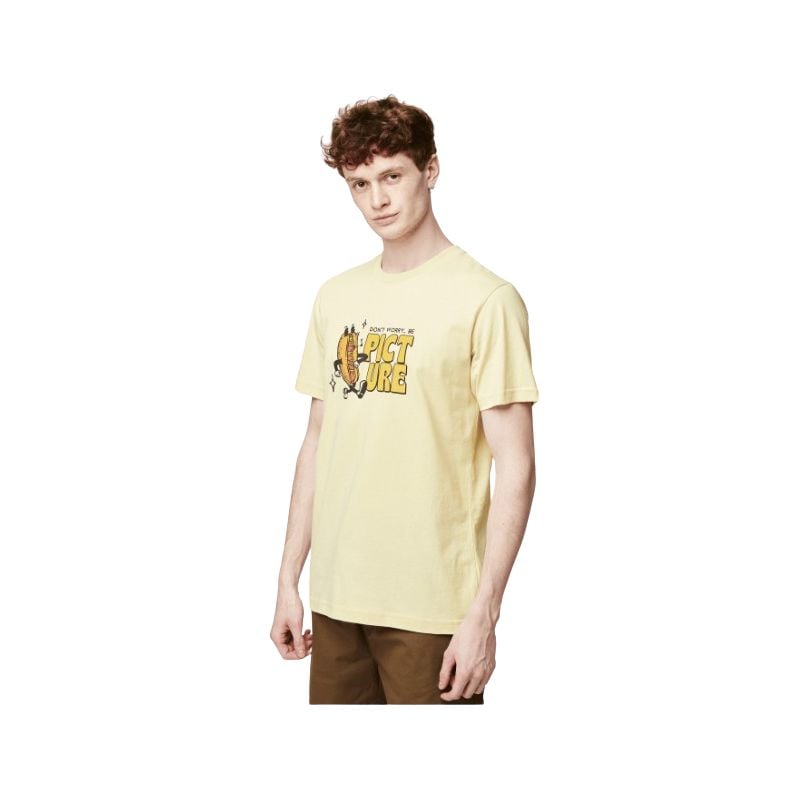 T-shirt Picture BASEMENT MUSTARD TEE (A Wood Ash) Man