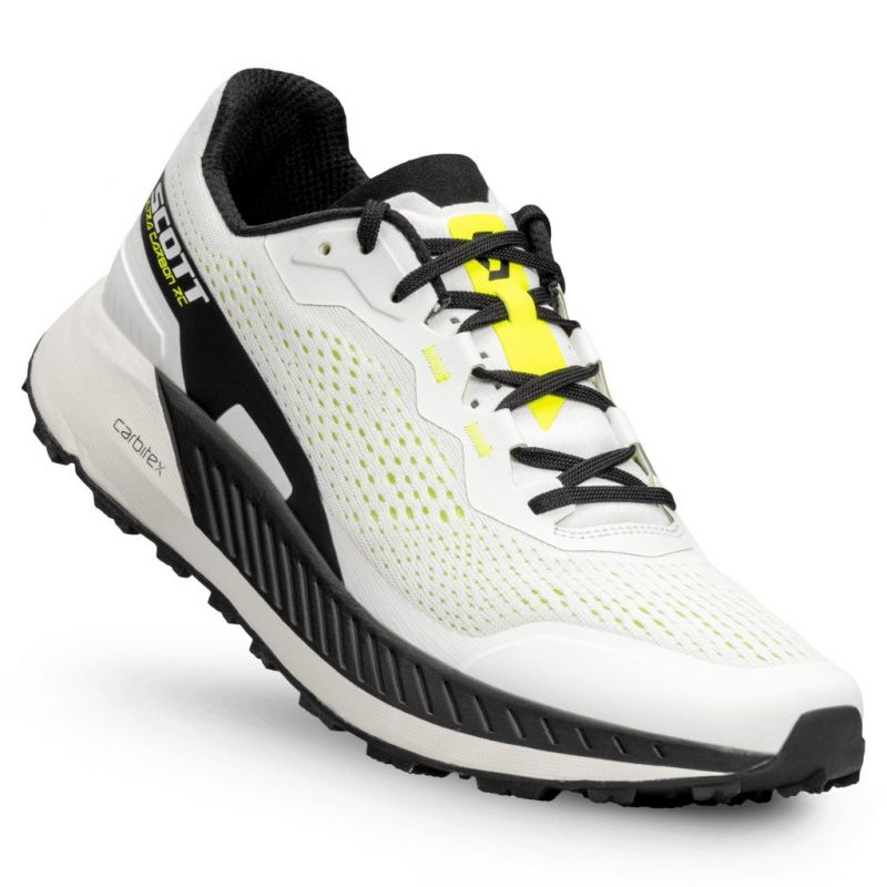 Zapatilla Ultra Trail Scott ultra Carbon RC (blanco/negro)