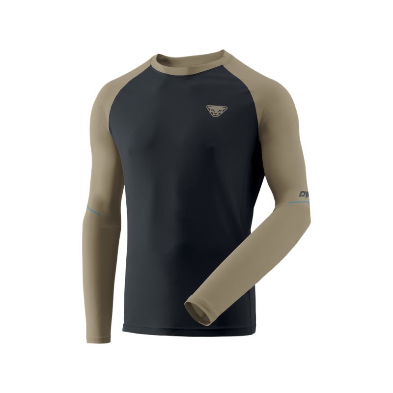 Haut trail manches longues Dynafit Alpine Pro (Blueberry Rock Khaki) Homme