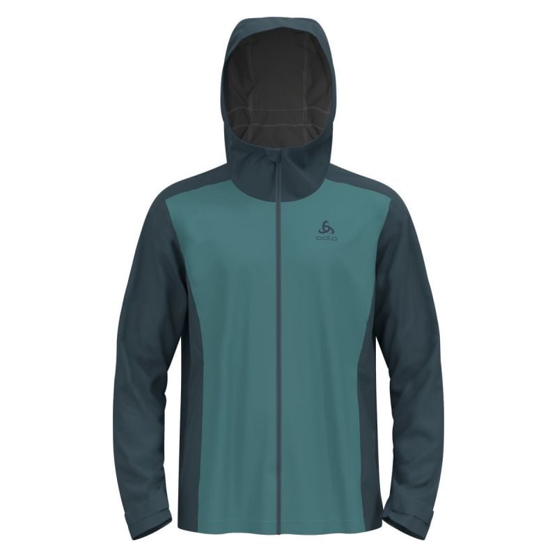 Jakke Odlo JACKET HARDSHELL AEGIS 2.5L WATERPROOF (dark slate - arctic) man